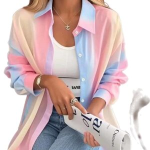Oversized blouse - Roze