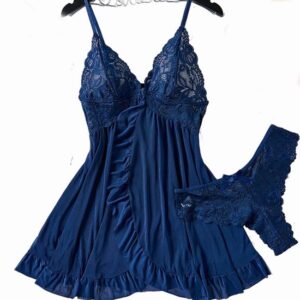 Lingerieset - Blauw
