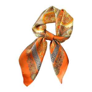 Zijde sjaal - Oranje