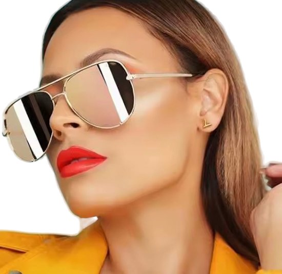 Piloten bril - Roze goud