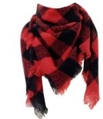 Wrap sjaal - Rood