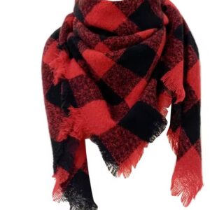 Wrap sjaal - Rood