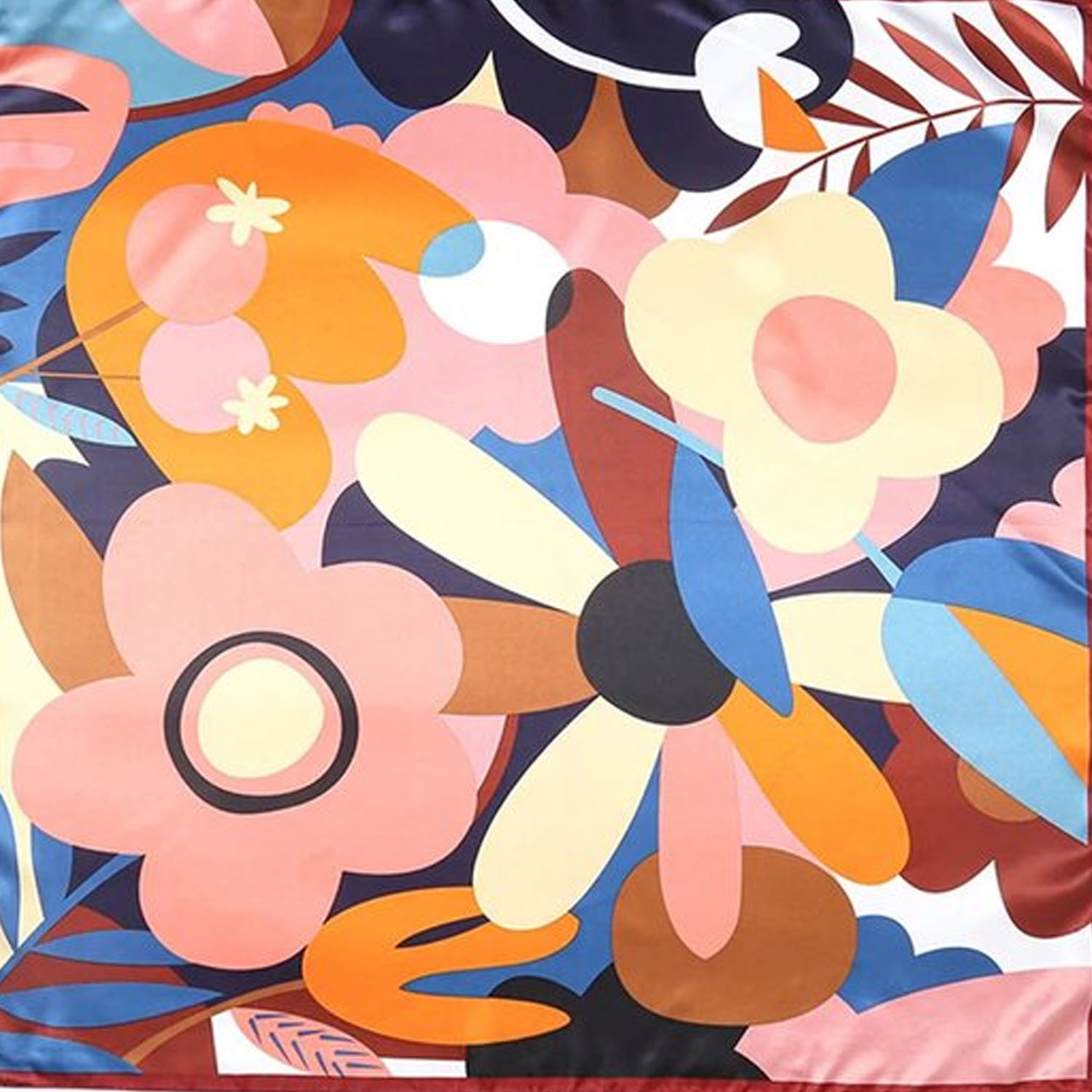 Satijnen zijde sjaal - Afbeelding 4