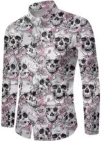 Casual blouse doodshoofd design