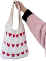 Gebreide strandtas LoveSummer