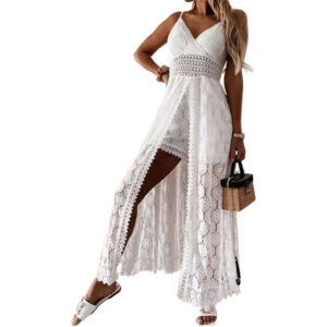 Jumpsuit jurk - Wit