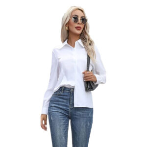Casual blouse - Wit