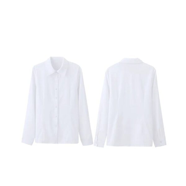 Casual blouse - Wit - Afbeelding 4