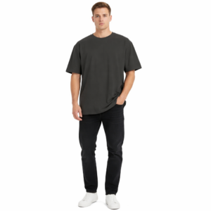 Stiffy Oversized Shirt Antraciet