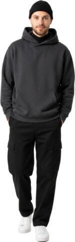 Gebreide Beanie Zwart