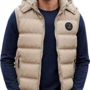 Bodywarmer met Capuchon
