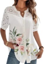 Elegante dames blouse Wit