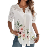 Elegante dames blouse Wit