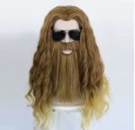 Pruik met Baard en Snor