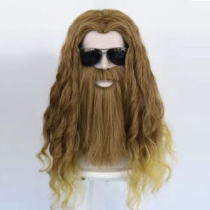 Pruik met Baard en Snor