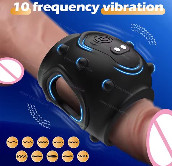 Vibrerende Penisring Vibrator - Afbeelding 4