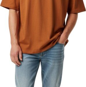 Stiffy Oversized Shirt Lichtbruin