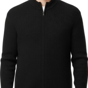 Gebreide Vest met Rits