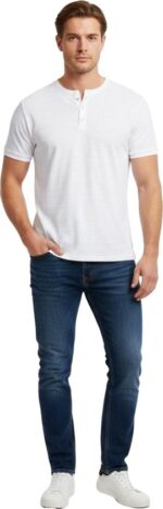 Linnen Look Heren Shirt