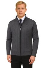Gebreide Vest Rits