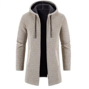 Extra lang Vest met Capuchon