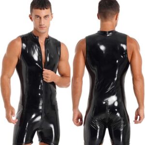 Latex Wetlook jumpsuit deluxe