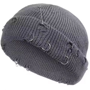 Gebreide muts hiphop