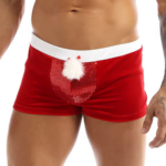 Fluwelen boxershort kerst