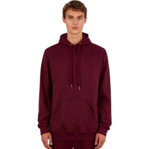Bordeaux Rood Casual Hoodie