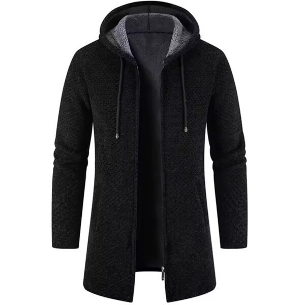 Extra Lang Vest met Capuchon