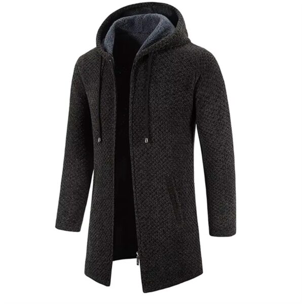 Extra Lang Vest met Capuchon - Afbeelding 3