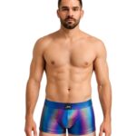 Kleurrijke strakke heren boxershort