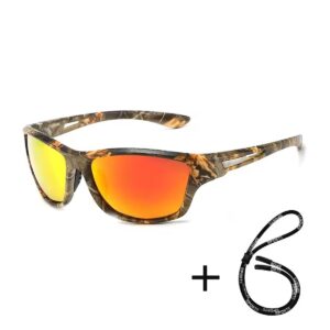 Gepolariseerde Zonnebril met valkoord Oranje