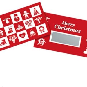 Kerst Kraskaarten 30 stuks