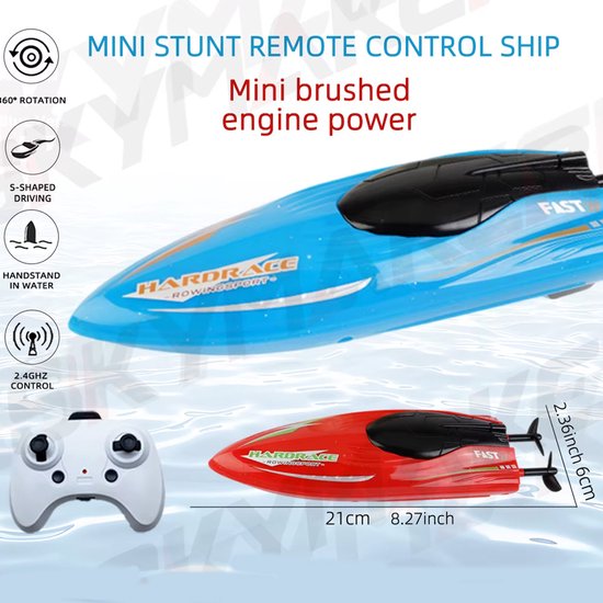 Afstandsbestuurbare Mini Speedboot - Afbeelding 6