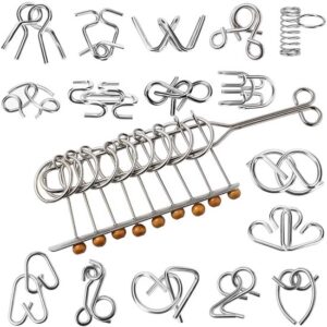 24 x Metalen 3D Montessori Breinbreker