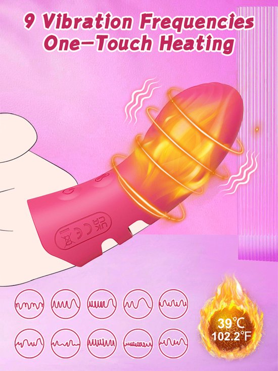 Verwarmde Vingervibrator - Afbeelding 2