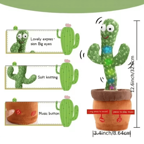 Dansende Muziek Cactus - Afbeelding 2