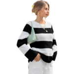 Gebreide Zebra Dames Trui 