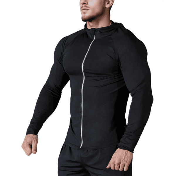 Elastische Sport Hoodie - Afbeelding 2
