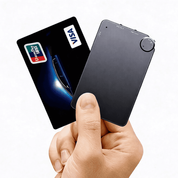 Voice Recorder Bankpas Formaat