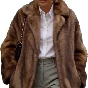 Bontjas Dames Deluxe 