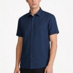 Blouse met korte mouwen