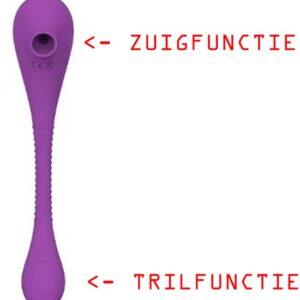 Zuigende Vibrator 