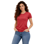 Basic Dames T-shirt Rood
