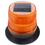 Nacht Zwaailicht op Zonne-energie