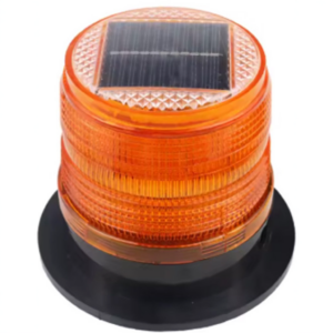 Nacht Zwaailicht op Zonne-energie