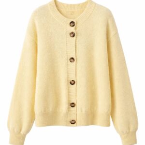 Mode Dames Vest Geel