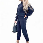 Relax Fit Dames Kledingset Blauw