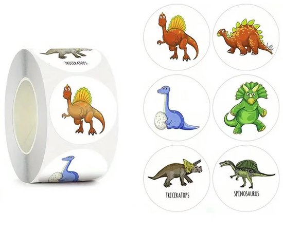 500 Dinos Stickers